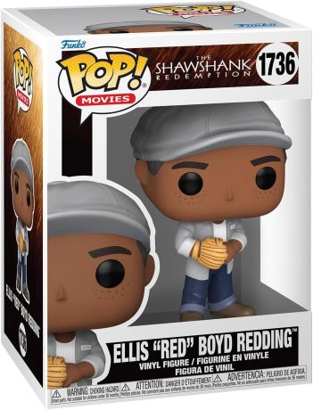 Figurine Funko Pop Les Évadés #1736 Ellis 'Red' Boyd Redding