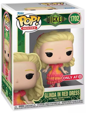 Figurine Funko Pop Wicked #1702 Glinda en robe rouge