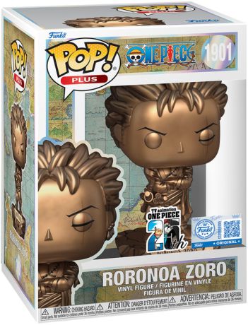 Figurine Funko Pop One Piece #1901 Roronoa Zoro - Bronze