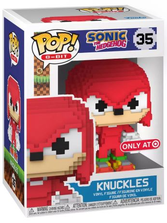 Figurine Funko Pop Sonic le Hérisson #35 Knuckles - 8-bit