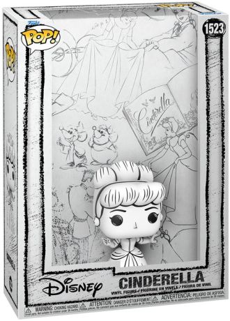 Figurine Funko Pop Cendrillon [Disney] #1523 Cendrillon (Esquisse) - Movie Poster