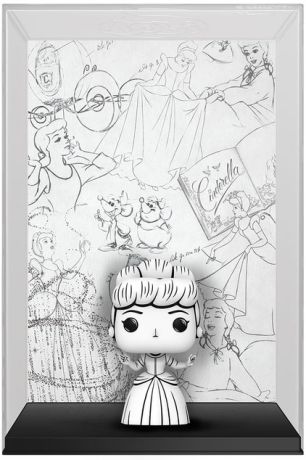 Figurine Funko Pop Cendrillon [Disney] #1523 Cendrillon (Esquisse) - Movie Poster