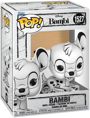 Figurine Funko Pop Bambi [Disney] #1527 Bambi - Esquisse