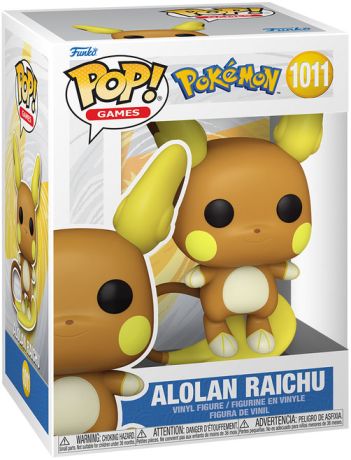 Figurine Funko Pop Pokémon #1011 Raichu d'Alola