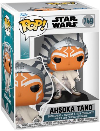 Figurine Funko Pop Star Wars : Ahsoka (Série TV) #749 Ahsoka (Blanc)