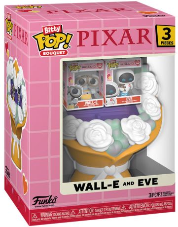 Figurine Funko Pop WALL-E [Disney] Walle-E & Eve Bouquet (Saint-Valentin) - Pack