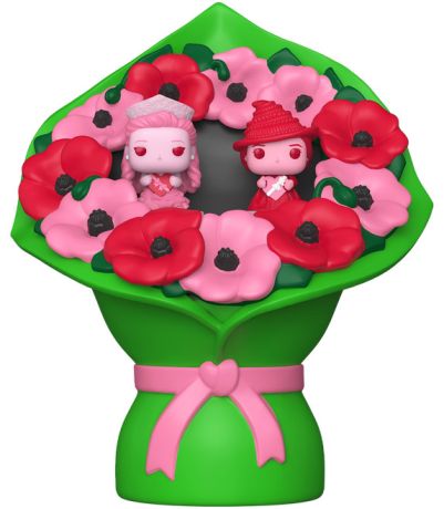 Figurine Funko Pop Wicked Elphaba & Glinda Bouquet (Saint-Valentin) - Pack