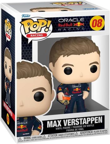 Figurine Funko Pop Formule 1 (F1) #08 Max Verstappen