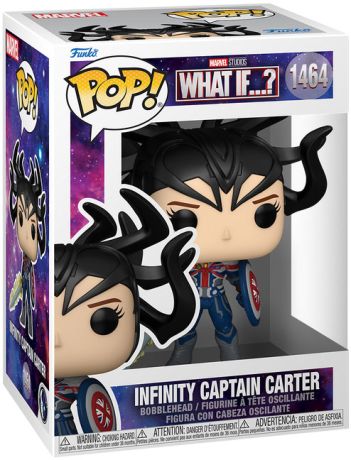 Figurine Funko Pop Marvel What If...? #1464 Infinity Captain Carter