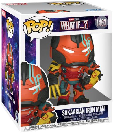 Figurine Funko Pop Marvel What If...? #1463 Sakaarian Iron Man - 15 cm