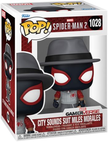 Figurine Funko Pop Spider-Man Gamerverse [Marvel] #1028 Miles Morales (Costume City Sounds)