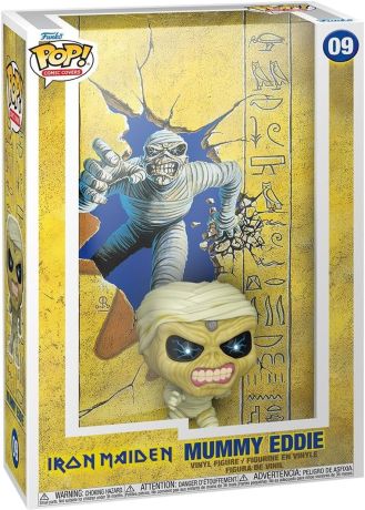 Figurine Funko Pop Iron Maiden #09 Momie Eddie - Comic Cover