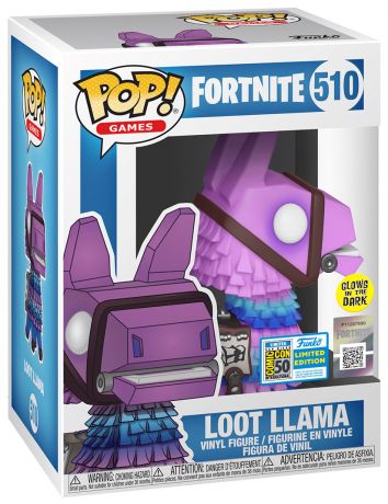Figurine Funko Pop Fortnite #510 Loot Llama - Brillant dans le noir