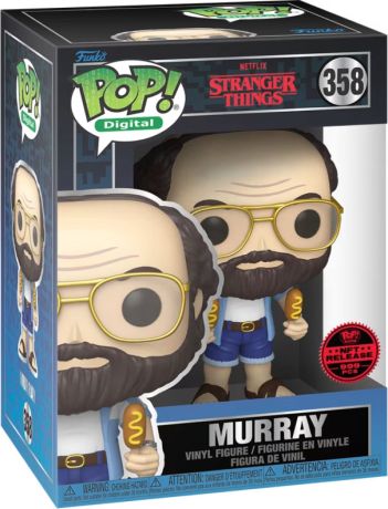 Figurine Funko Pop Stranger Things #358 Murray - Digital Pop