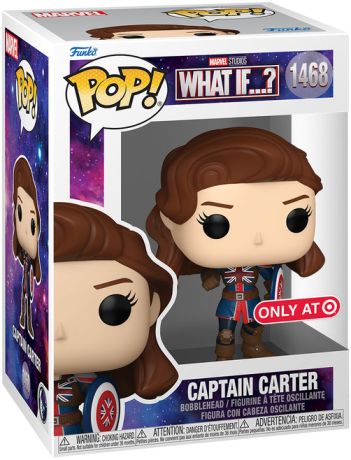 Figurine Funko Pop Marvel What If...? #1468 Captain Carter