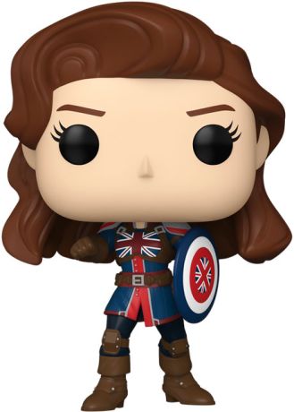 Figurine Funko Pop Marvel What If...? #1468 Captain Carter