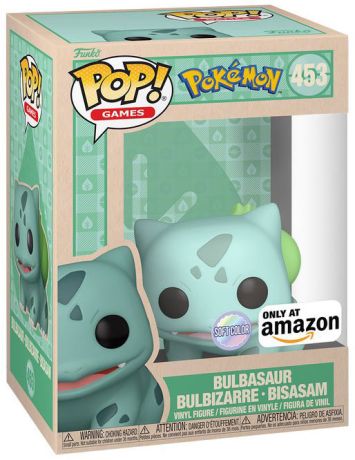 Figurine Funko Pop Pokémon #453 Bulbasaur - Bulbizarre - Bisasam (EMEA) - Soft Color