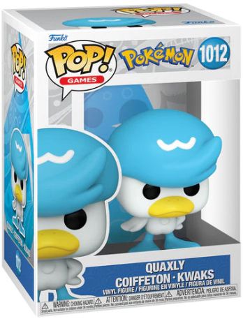 Figurine Funko Pop Pokémon #1012 Quaxly - Coiffeton - Kwaks (EMEA)