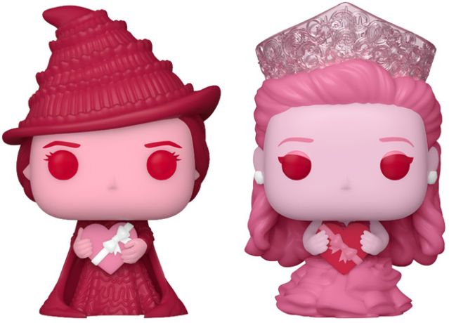Figurine Funko Pop Wicked Elphaba & Glinda Pocket (Saint-Valentin) - Pack