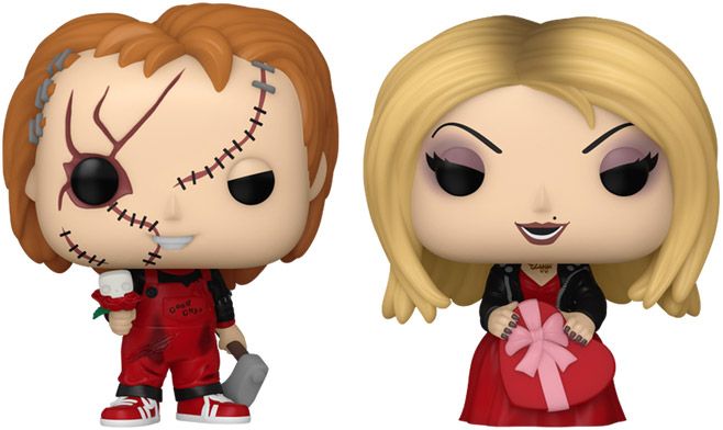 Figurine Funko Pop Chucky Chucky & Tiffany Pocket (Saint-Valentin) - Pack