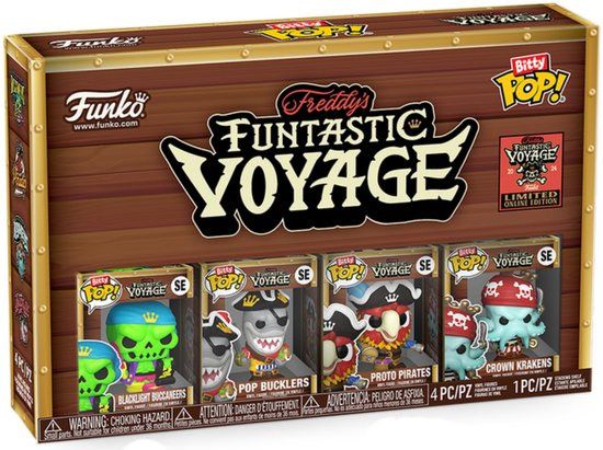 Figurine Funko Pop Fantastik Plastik Funtastic Voyage Bitty Pop