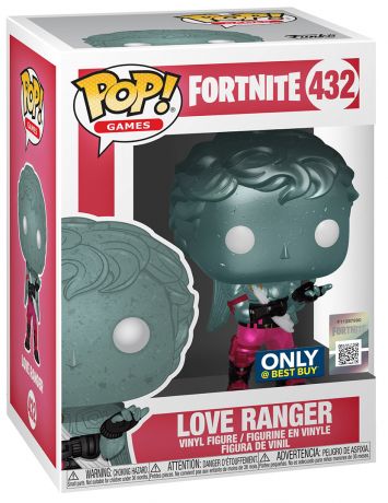 Figurine Funko Pop Fortnite #432 Ranger de l'Amour - Métallique