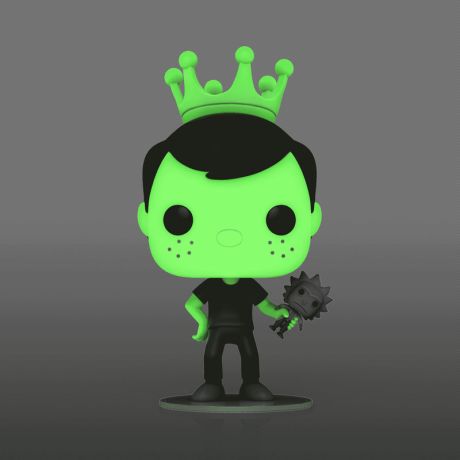 Figurine Funko Pop Freddy Funko Freddy Funko en Morty - Glow in the Dark