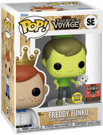 Figurine Funko Pop Freddy Funko Freddy Funko en Morty - Glow in the Dark
