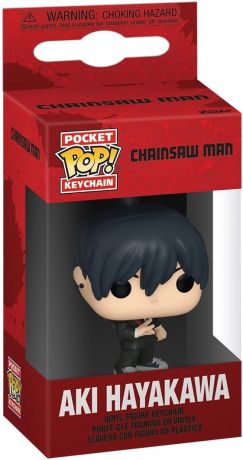 Figurine Funko Pop Chainsaw Man AKI Hayakawa - Porte-clés