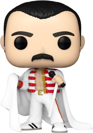 Figurine Funko Pop Queen #414 Freddie Mercury avec cape