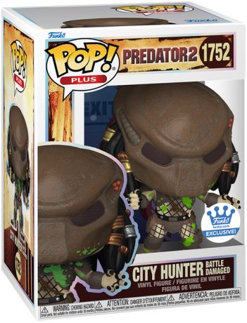Figurine Funko Pop The Predator #1752 City Hunter endommagé