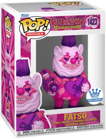 Figurine Funko Pop Les Clowns tueurs venus d'ailleurs #1423 Fatso (Saint-Valentin)