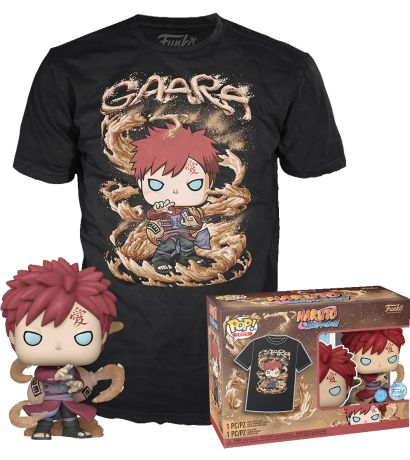 Figurine Funko Pop Naruto #728 Gaara (Pailleté) - Tee