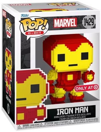 Figurine Funko Pop Marvel Comics #1429 Iron Man - 8-Bit