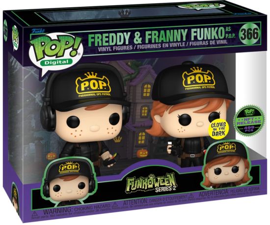 Figurine Funko Pop Freddy Funko Freddy & Franny Patrouille des opérations paranormales - Digital Pop