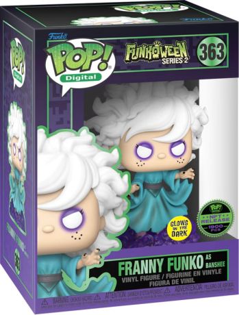 Figurine Funko Pop Franny Funko #363 Franny Funko en Banshee (Glow in the Dark - Digital Pop