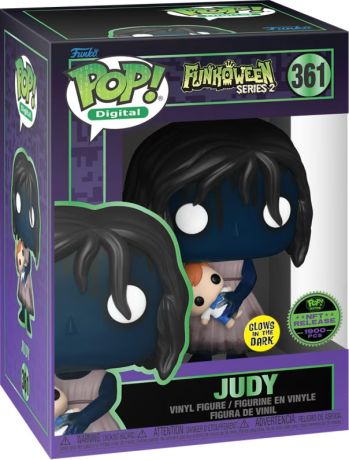 Figurine Funko Pop Freddy Funko #361 Judy (Glow in the Dark) - Digital Pop
