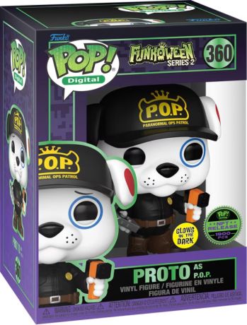 Figurine Funko Pop Freddy Funko #360 Proto Patrouille des opérations paranormales - Digital Pop