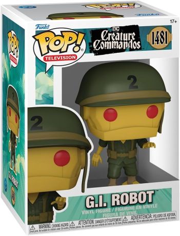 Figurine Funko Pop Creature Commandos [DC] #1481 G.I. Robot