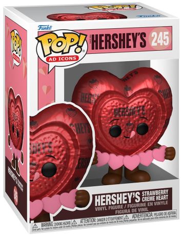 Figurine Funko Pop Icônes de Pub #245 Hershey's Kiss (Saint-Valentin)