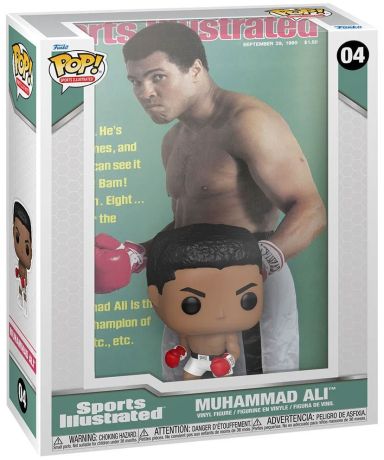 Figurine Funko Pop Légendes Sportives  #04 Muhammad Ali - Magazine Cover