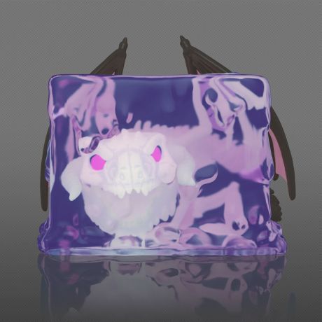 Figurine Funko Pop Donjons & Dragons #1069 Cube Gélatineux avec Dracoliche - Glow in the Dark