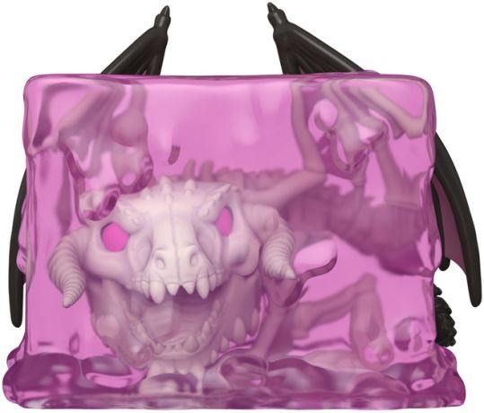 Figurine Funko Pop Donjons & Dragons #1069 Cube Gélatineux avec Dracoliche - Glow in the Dark