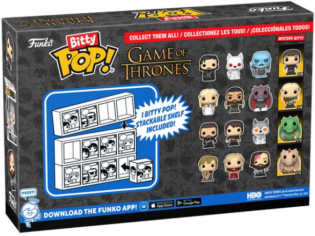 Figurine Funko Pop Game of Thrones Bitty Pop (série 1)