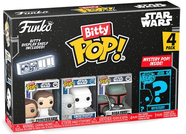 Figurine Funko Pop Star Wars 5 : L'Empire Contre-Attaque Bitty Pop (série 2)