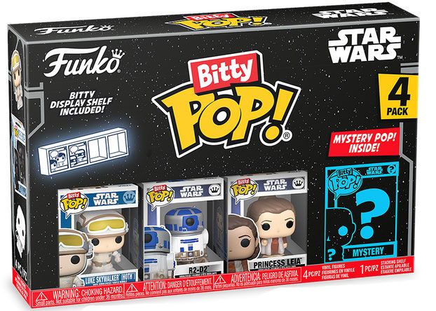 Figurine Funko Pop Star Wars 5 : L'Empire Contre-Attaque Bitty Pop (série 1)