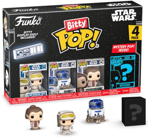 Figurine Funko Pop Star Wars 5 : L'Empire Contre-Attaque Bitty Pop (série 1)