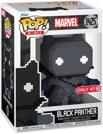 Figurine Funko Pop Marvel Comics #1425 Black Panther (8-bit)