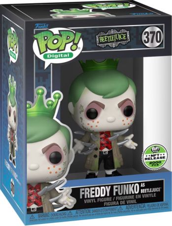 Figurine Funko Pop Beetlejuice #370 Freddy Funko en Beetlejuice - Digital Pop