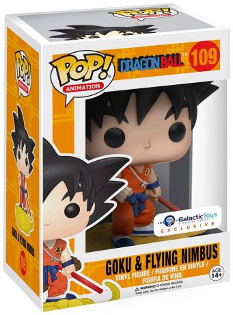 Figurine Funko Pop Dragon Ball #109 Goku & Nuage Magique - Tenue Orange